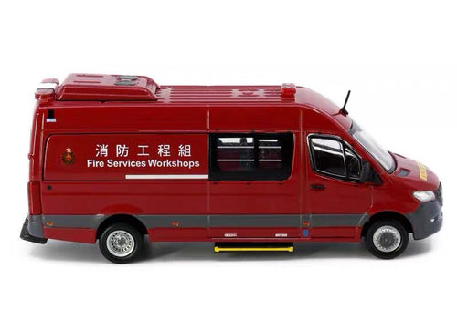 Load image into Gallery viewer, Tiny City Die-cast Model Car - MERCEDES-BENZ Sprinter FL HKFSD WSV (F8003) Ltd.
