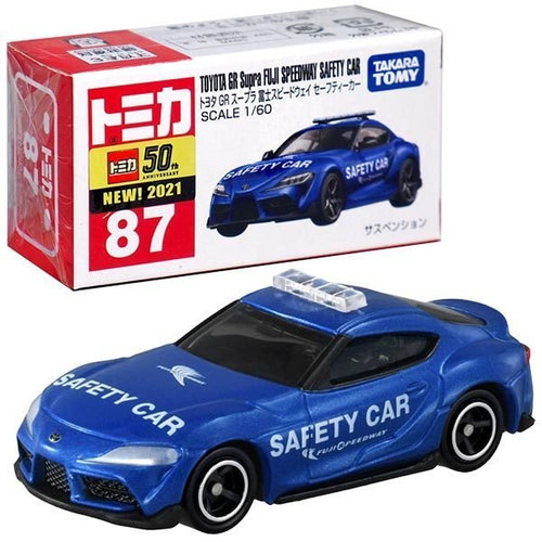 Load image into Gallery viewer, Takara Tomy Tomica Diecast Model Car No.087 - GR Supra Safety Car
