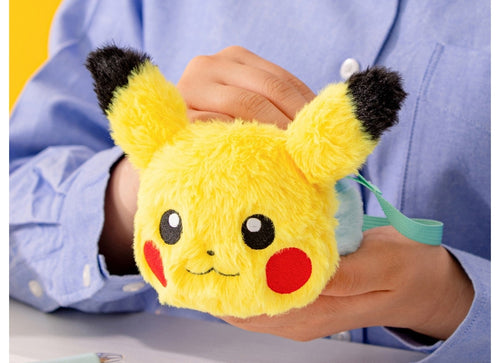 Load image into Gallery viewer, Takara Tomy Pokemon Pokenade Poke Ball Pikachu Friends with Pouch Set
