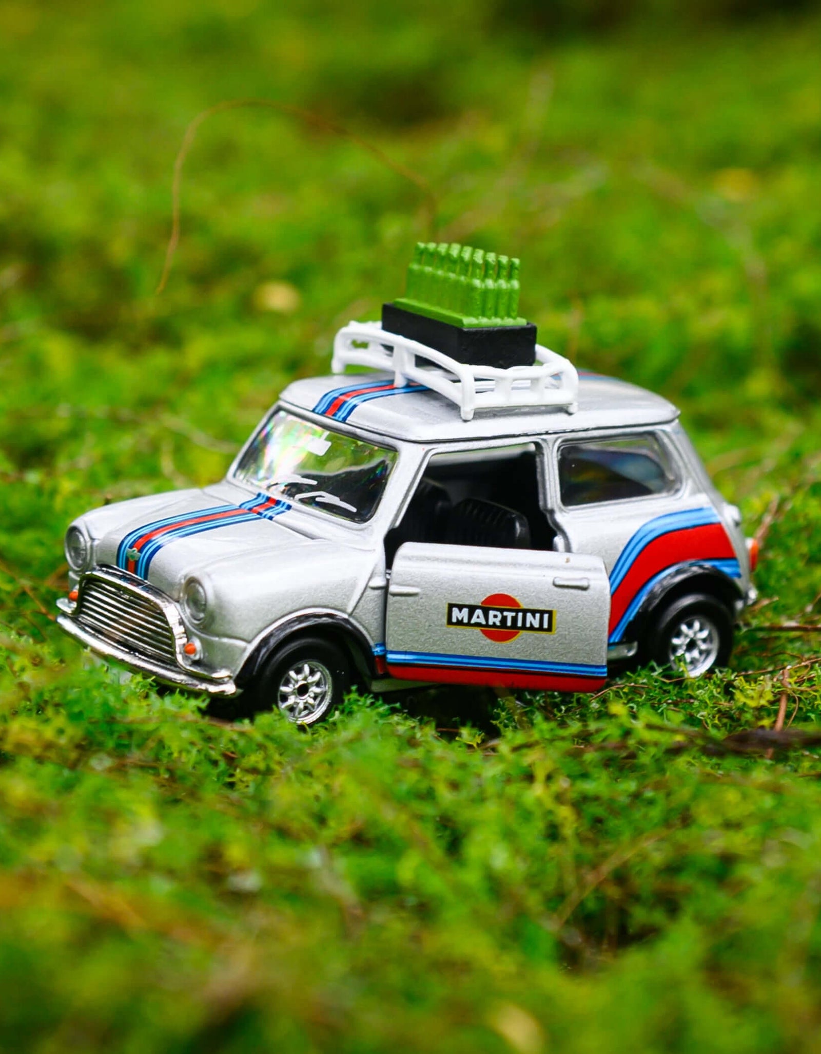 Tiny City Die-cast model Car - Mini Cooper Mk 1 (Silver)