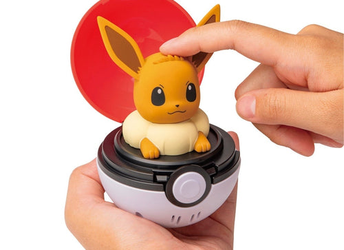 Load image into Gallery viewer, Takara Tomy Pokemon Pocket Monsters Pyokopuni Eevee Figure
