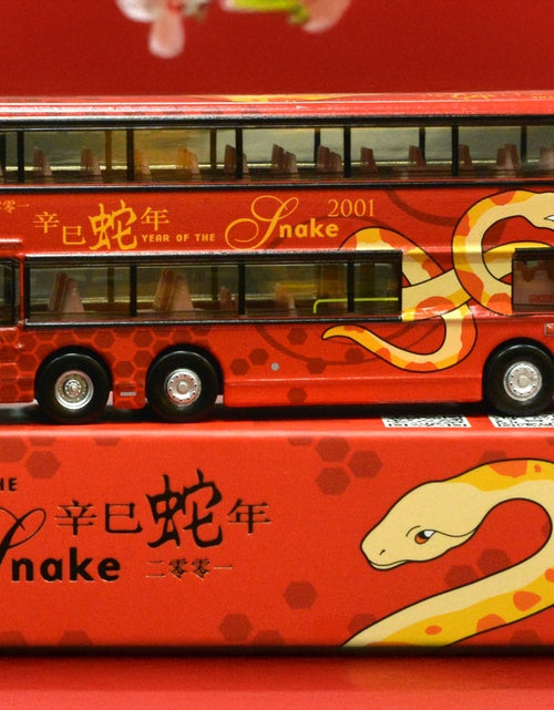 Load image into Gallery viewer, Tiny City Die-cast Model Car - KMB VOLVO Olympian 11m - Year of the Snake 2001
