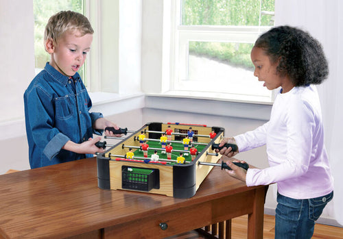 Load image into Gallery viewer, Tabletop Football Mini Wooden Table Game 16&quot; (40cm) for Children
