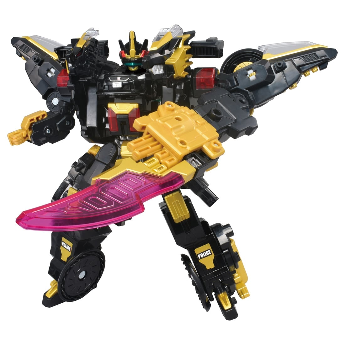 Takara Tomy Tomica Job Labor TJBDX Rising Police Braver ZERO Deka Ride Armor