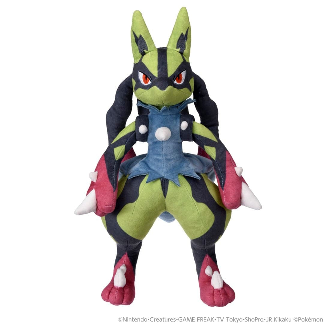 Takara Tomy Pokemon Soft Plush Toy Yellow Mega Lucario 34cm
