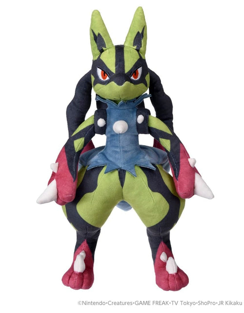 Load image into Gallery viewer, Takara Tomy Pokemon Soft Plush Toy Yellow Mega Lucario 34cm

