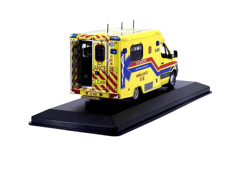 Load image into Gallery viewer, Tiny City Hobby 1/43 MERCEDES-BENZ Sprinter FL HKFSD Ambulance (A491) Model Car

