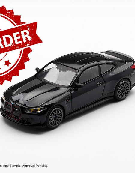 (Pre-order) MINI GT #1213 BMW M4 CS Black Sapphire RHD Diecast Model Car
