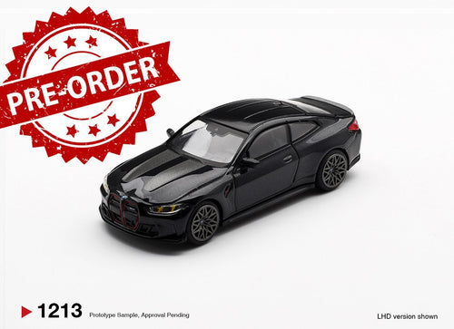 Load image into Gallery viewer, (Pre-order) MINI GT #1213 BMW M4 CS Black Sapphire RHD Diecast Model Car
