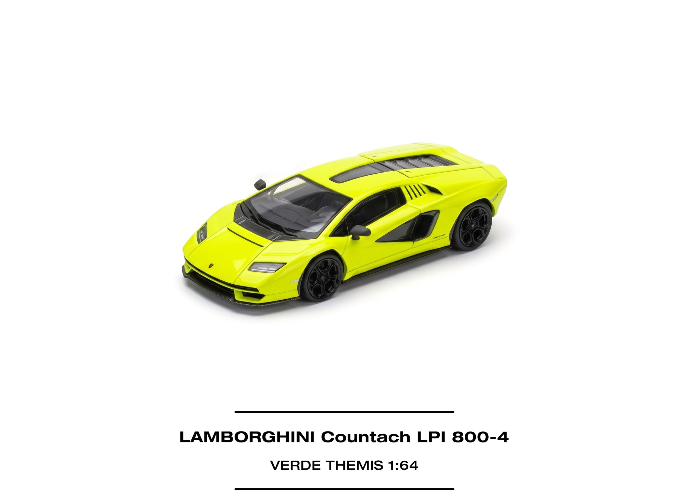 (Pre-order) POP RACE LAMBORGHINI COUNTACH LPI 800-4 VERDE THEMIS #PR640634