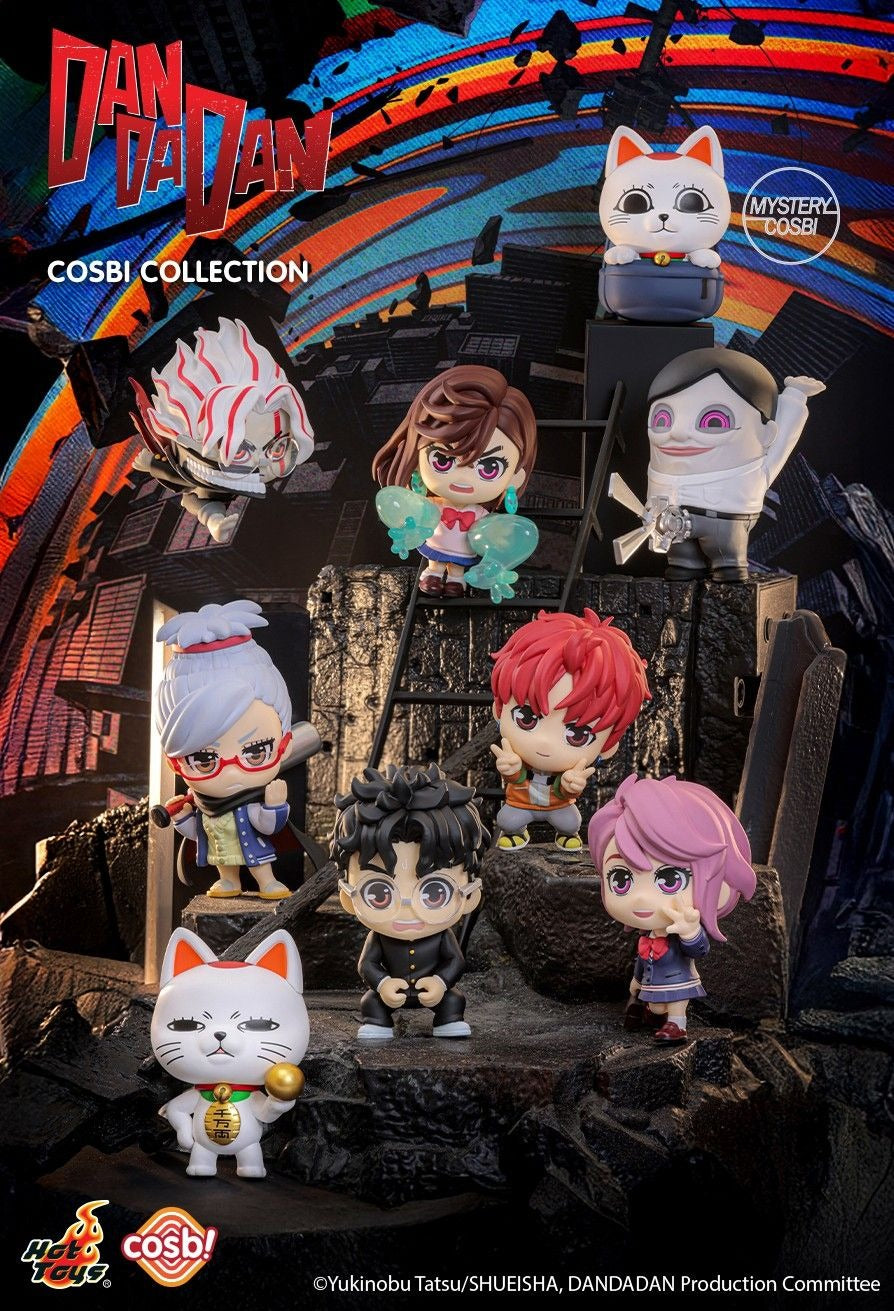 Hot Toys Dandadan Cosbi Collection Bobble-Head Collection (Set of 8)