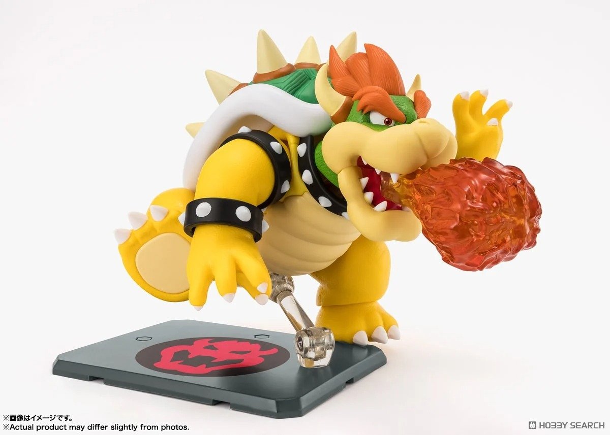 Bandai S.H.Figuarts BOWSER [Re:PACKAGE] Mario Action Figure Set [BOWSER ONLY]