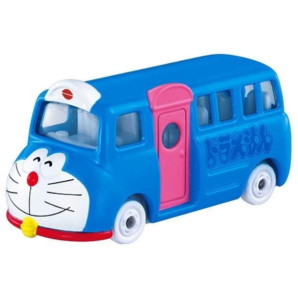 Takara Tomy Dream Tomica Die-cast Model Car - NO. 158 Doraemon Wrapping Bus