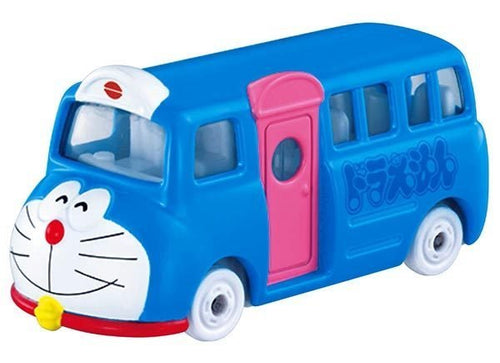 Load image into Gallery viewer, Takara Tomy Dream Tomica Die-cast Model Car - NO. 158 Doraemon Wrapping Bus
