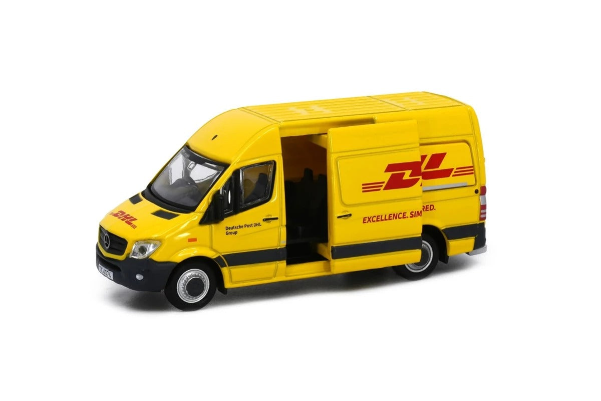 Tiny City 90 Die-cast 1/76 Model Car - MERCEDES-BENZ Sprinter FL DHL Model Car