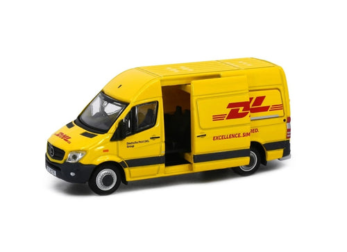 Load image into Gallery viewer, Tiny City 90 Die-cast 1/76 Model Car - MERCEDES-BENZ Sprinter FL DHL Model Car
