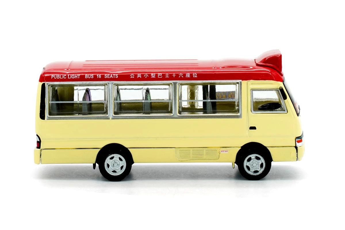 Tiny City 08 Die-cast Model Car - Toyota Coaster Red Mini Bus (XR2388)