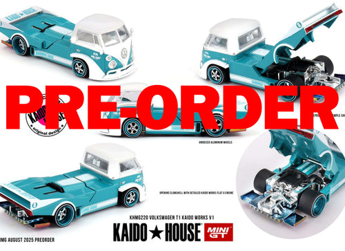 Load image into Gallery viewer, (Pre-order) Kaido House X Mini GT Volkswagen T1 KAIDO WORKS V1 Model Car KHMG220
