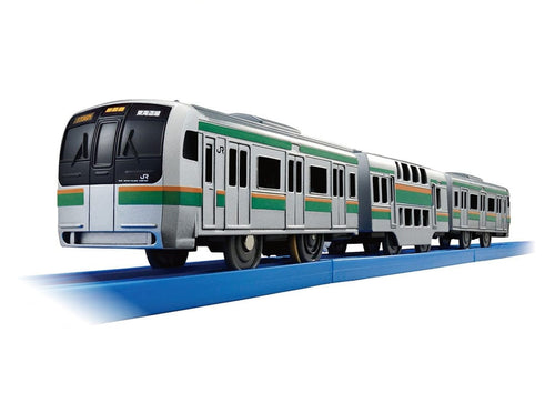 Load image into Gallery viewer, Takara Tomy Plarail Train Series E217 Yokosuka Color &amp; Shonan Color Double Set
