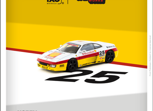 Load image into Gallery viewer, Tarmac Works 1/64 Ferrari 348 Challenge  Italian GT 1994 Model Car
