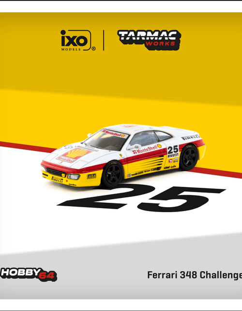 Load image into Gallery viewer, Tarmac Works 1/64 Ferrari 348 Challenge  Italian GT 1994 Model Car
