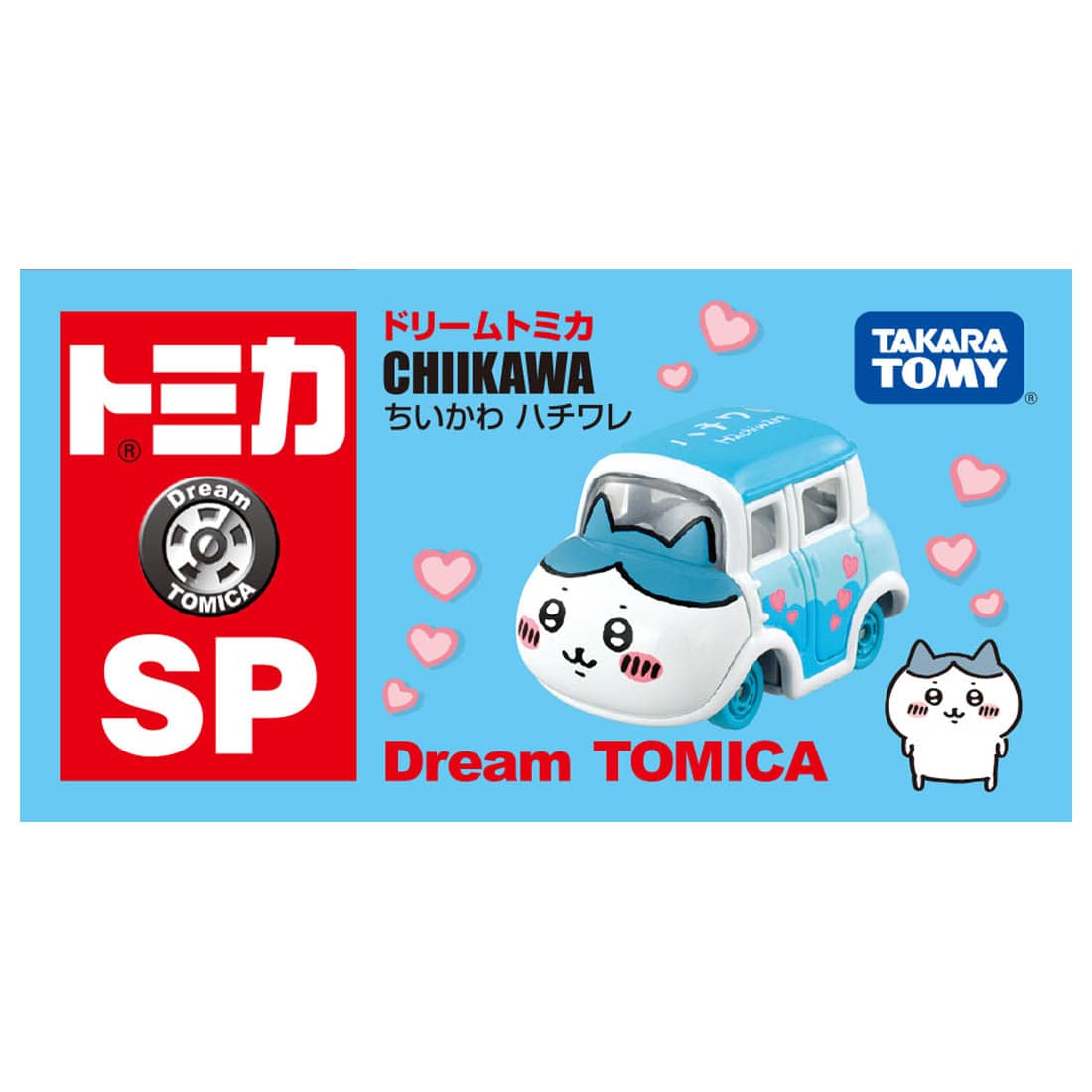Takara Tomy Dream Tomica Diecast Model Car - Chiikawa Hachiware