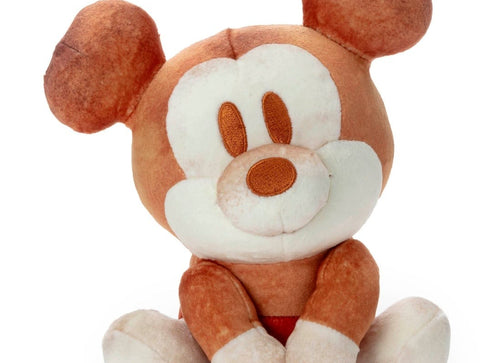 Load image into Gallery viewer, Takara Tomy ARTS Disney Soft Plush Nui Bread Style S Size Sitting Mickey Mouse
