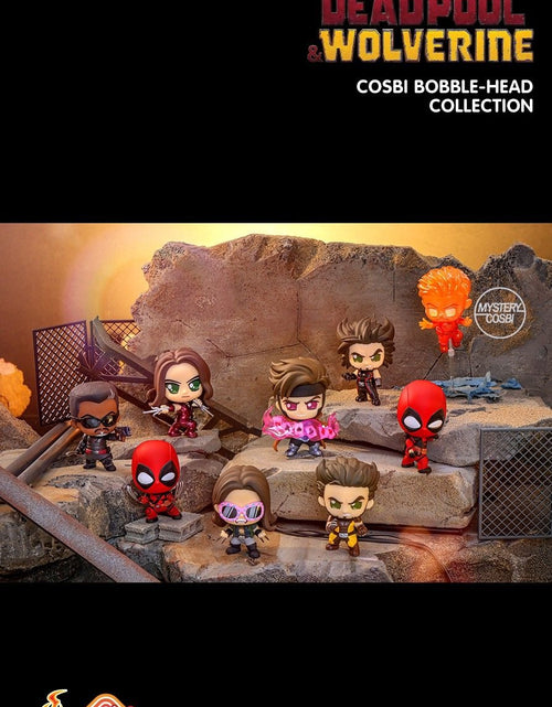 Load image into Gallery viewer, Hot Toys Marvel Deadpool &amp; Wolverine Cosbi Bobble-Head Collection 2 (set of 8)
