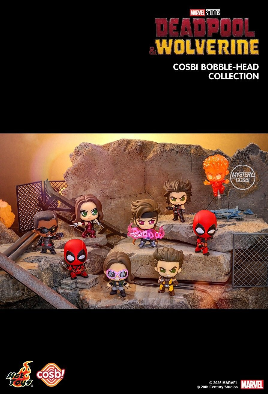 Hot Toys Marvel Deadpool & Wolverine Cosbi Bobble-Head Collection 2 (set of 8)