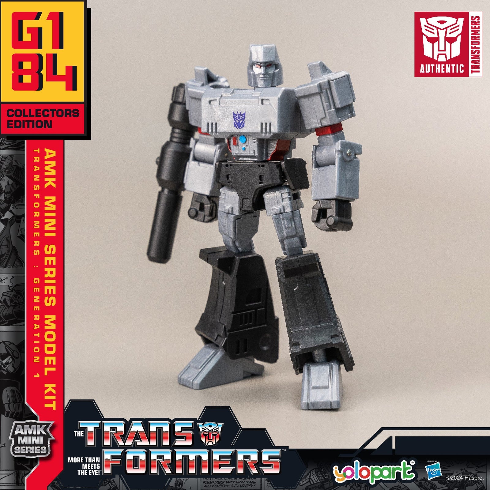 Yolopark Generation One AMK MINI Series Model Kit  - Megatron transformers