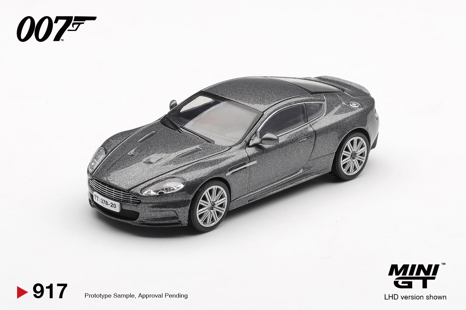 (Pre-order) Mini GT #917 Aston Martin DBS 007 Casino Royale Diecast Model Car