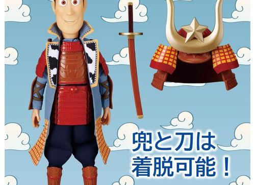Load image into Gallery viewer, Takara Tomy Toy Story 30th Anniversary Real Size Talking Figure Woody KABUTO Ver
