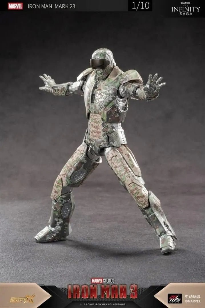 ZD Toys Marvel Avengers 1/10 Iron Man MK23 Action Figure
