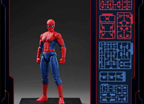 Load image into Gallery viewer, Blokees Marvel Champion Class Spider-Man Brand New Day Model Kit Action Figure
