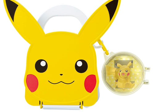 Load image into Gallery viewer, Takara Tomy Pokemon MonColle Nakayoshi Room Roomie Bag Pikachu with 1 figure

