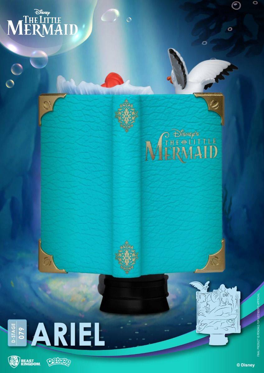 Beast Kingdom Diorama Stage-079- Story Book Series-Ariel