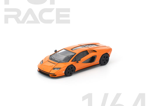 Load image into Gallery viewer, (Pre-order) POPRACE 1/64 LAMBORGHINI COUNTACH LP1 800-4 ARANCIA ATLAS Model Car

