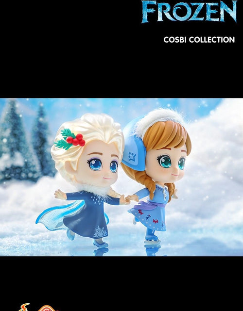 Load image into Gallery viewer, Hot Toys Cosbi Bobble-Head Collection Disney Snow Princess 8 Figure Set Series 2
