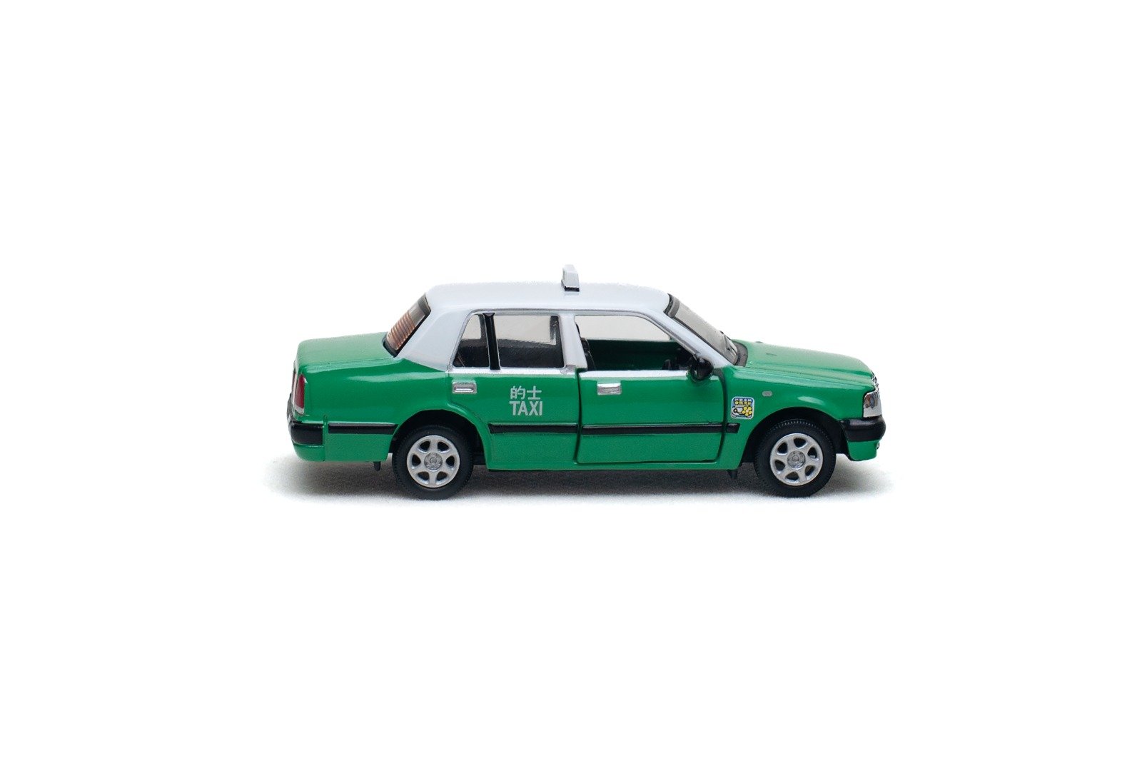 Tiny City 02 Die-cast Model Car 1/64 Toyota Crown Comfort Hong Kong Taxi BB4663