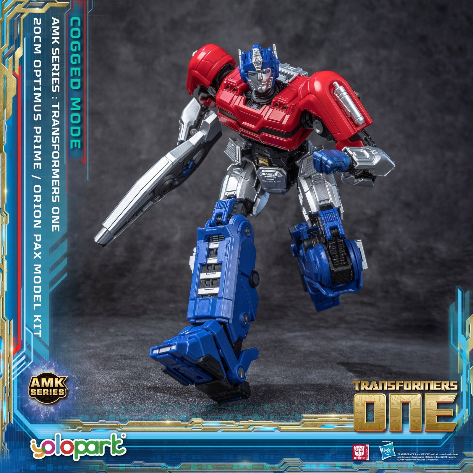 TRANSFORMERS ONE AMK (Cogged Mode) Optimus Prime Orion Pax Model Kit