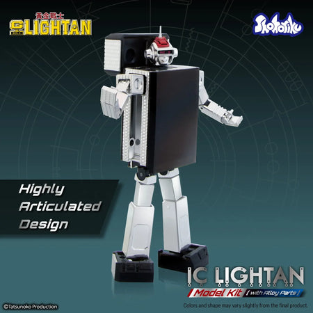 Shohoriku Saigokin I.C. Lightan Model Kit (With Alloy Parts) Action Figurine