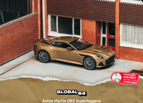 Load image into Gallery viewer, (Pre-order) Tarmac Works 1/64 Aston Martin DBS Superleggera Brown Metallic Model

