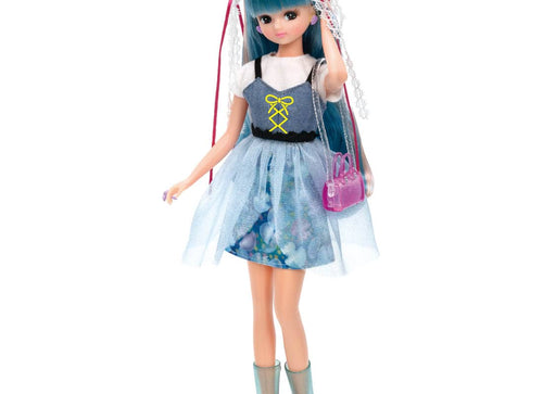 Load image into Gallery viewer, Takara Tomy Licca Chan Doll play set - Float Jellyfish
