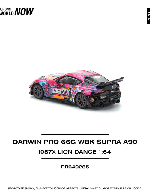 Load image into Gallery viewer, POPRACE 1/64 DARWIN PRO 66G WBK SUPRA (A90) - 1087X LION DANCE
