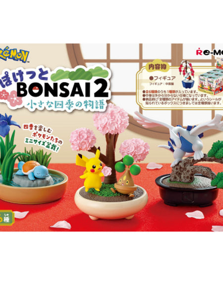 RE-MENT Pokemon Pocket Bonsai2 Little Stories in 4 seasons (full set of 6pcs)