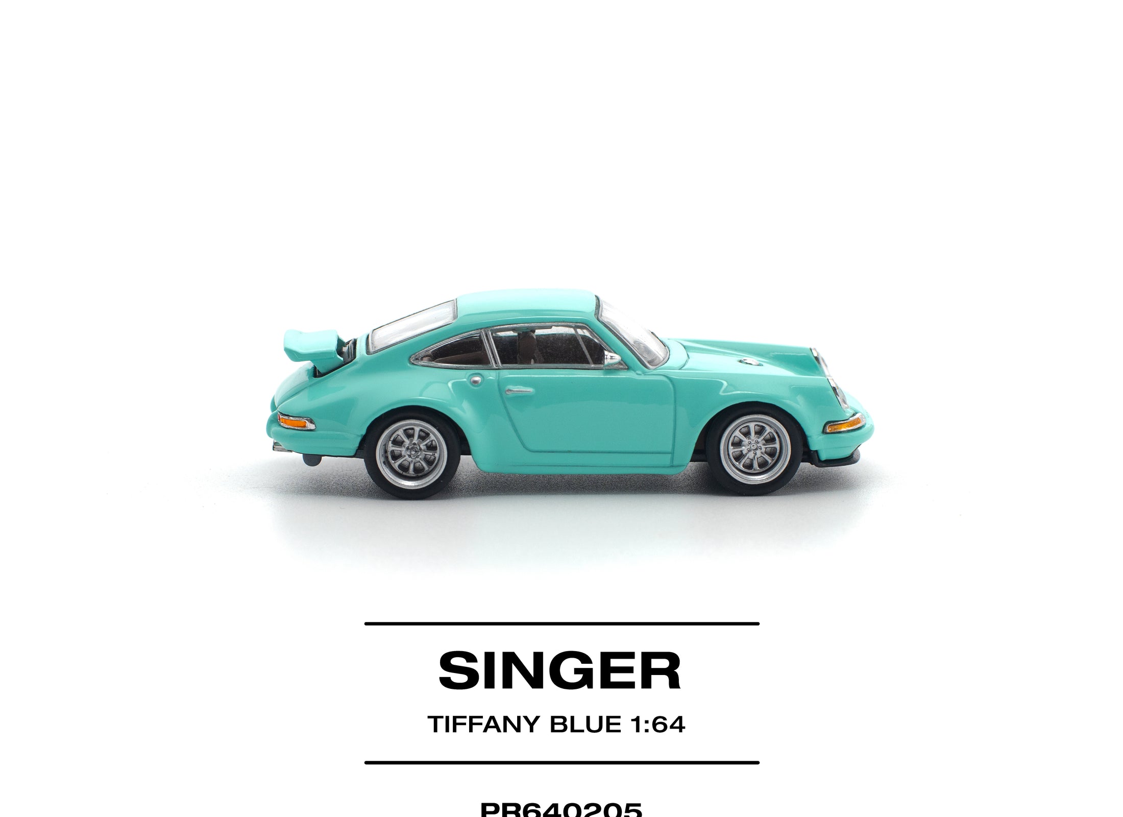 (Pre-order) POPRACE 1/64 SINGER 964  BLUE Diecast Model Car