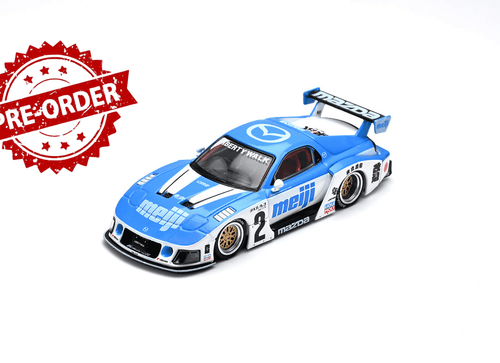 Load image into Gallery viewer, (Pre-order) INNO64 - 1/64 MAZDA RX7 (FD3S) LB-SUPER SILHOUETTE "MEIJI"

