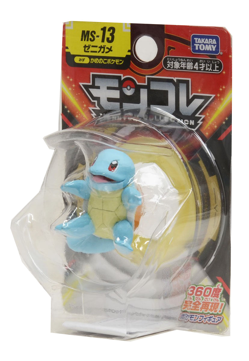 Takara Tomy Pokemon Moncolle - MS-13 Zenigame MINI Figure Pocket Monster