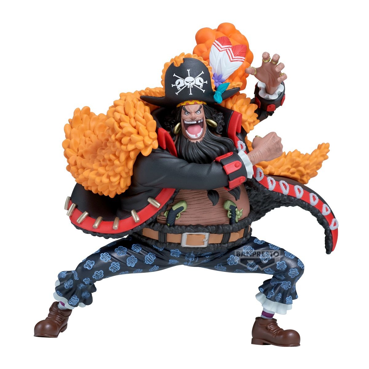 Banpresto ONE PIECE BATTLE RECORD COLLECTION-MARSHALL.D.TEACH 14cm Figure