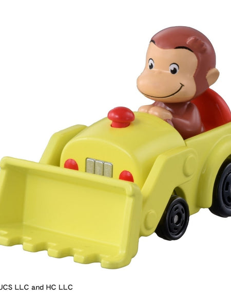 Takara Tomy Dream Tomica Model Car - No.162 Curious George